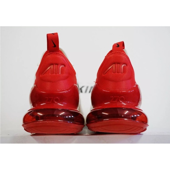 Nike Air Max 270 ‘Sail Gym Red’ AH6789-606 Women’s No-Lid Ships Now New - Picture 8 of 10